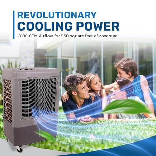 Hessaire MC37M 3100CFM Evaporative Cooler thumbnail 4