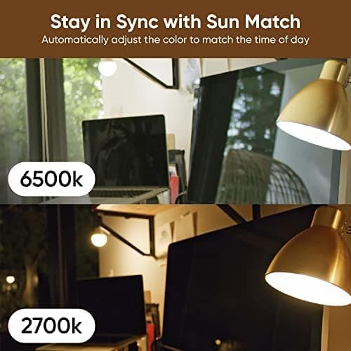 Wyze Bulb Color 1100 Lumen WiFi RGB Tunable White A19 (2-Pack) thumbnail 4