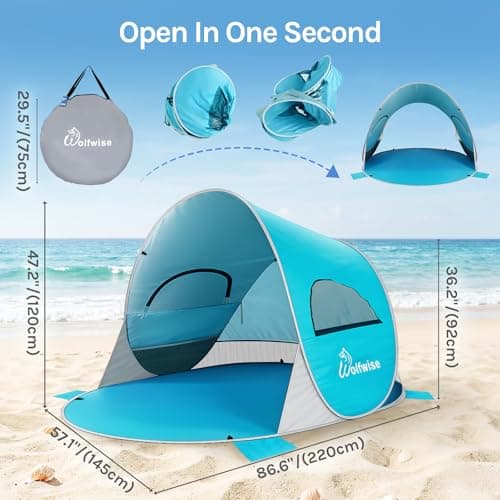 BANGTONG&LI Pop-Up Beach Tent Sun Shelter thumbnail 3