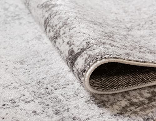 Unique Loom Sofia Collection Vintage Rug (8x10, Gray/Beige) thumbnail 3