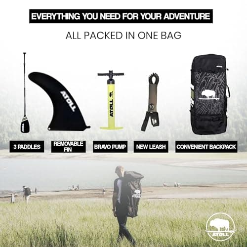 Atoll 11' Inflatable Stand Up Paddle Board thumbnail 3