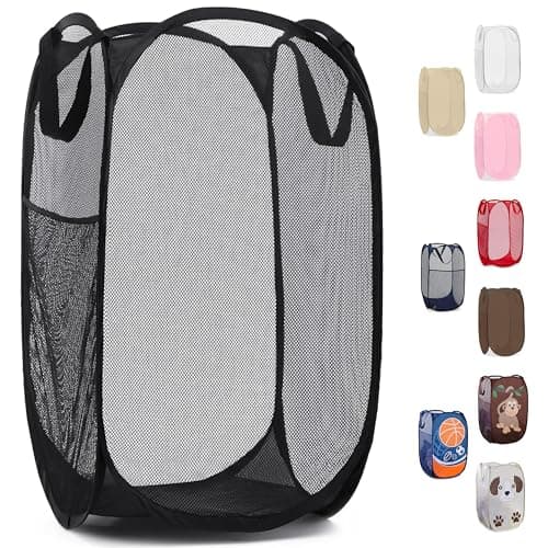 Lalax Collapsible Pop-Up Mesh Laundry Hamper - image 1