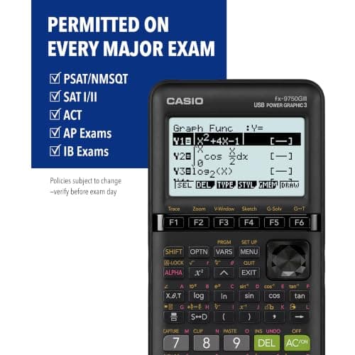 Casio fx-9750GIII Graphing Calculator thumbnail 4