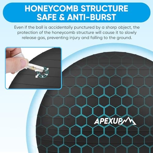 DYNAPRO Exercise Ball Extra Thick Eco-Friendly thumbnail 3