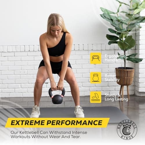 Kettlebell Kings Powder Coated Kettlebell thumbnail 4