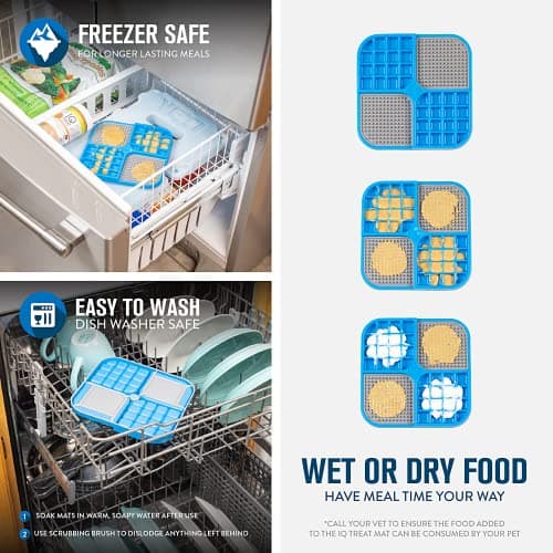 Hyper Pet IQ Treat Lick Mat for Dogs & Cats thumbnail 5