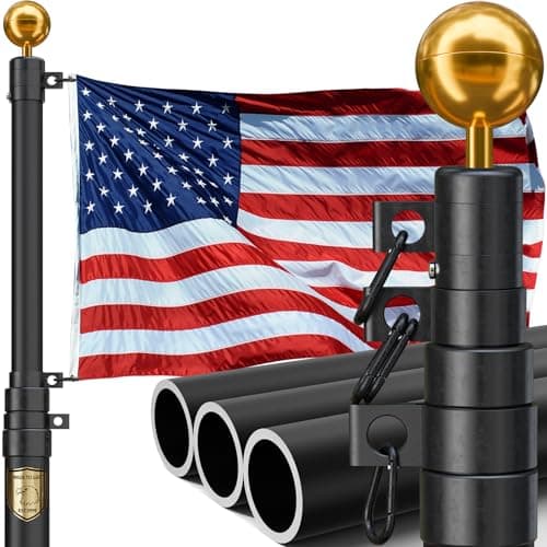 AGAS 20ft Heavy Duty Telescoping Flag Pole - image 1