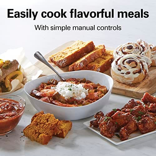 Hamilton Beach 4-Quart Slow Cooker with 3 Cooking Settings thumbnail 2