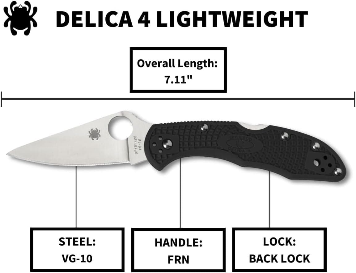 Spyderco Delica 4 Lightweight thumbnail 5