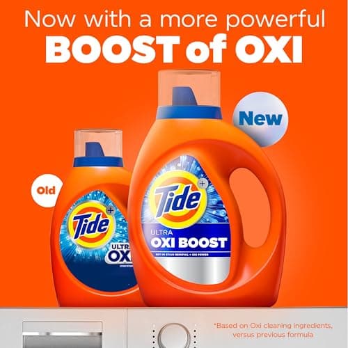 Tide Ultra Oxi Boost Liquid Laundry Detergent thumbnail 2