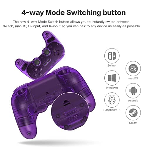 8BitDo Pro 2 Bluetooth Controller thumbnail 4