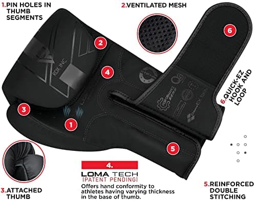 Trideer Pro Grade Boxing Gloves thumbnail 4