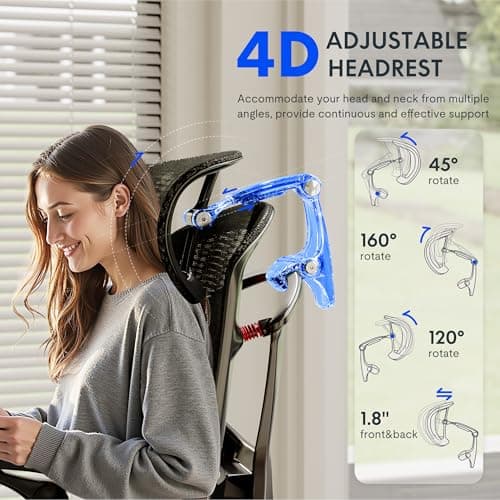 Flexispot BS8 Pro Ergonomic Mesh Office Chair thumbnail 3