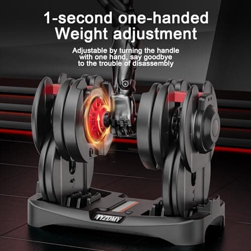 FitRx SmartBell Adjustable Dumbbell 52.5 lb (Single) thumbnail 4