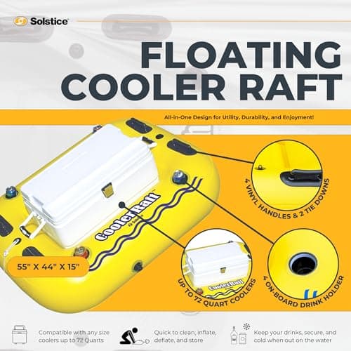 Solstice Watersports SuperChill Inflatable River Tube thumbnail 2