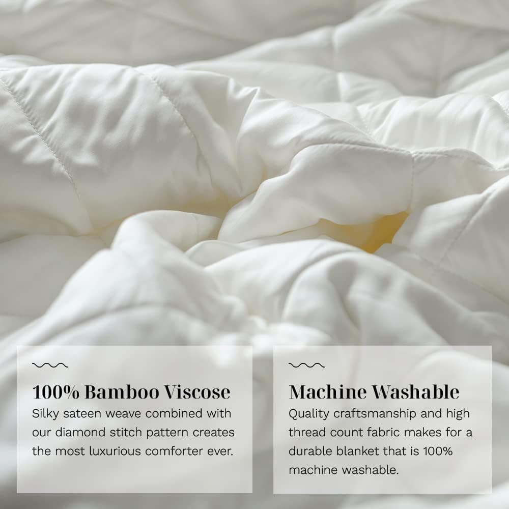Luxome Lightweight Bamboo Blanket thumbnail 4