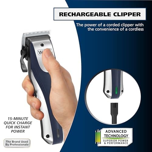 Wahl Lithium Ion Pro Cordless Hair Clipper Kit thumbnail 3