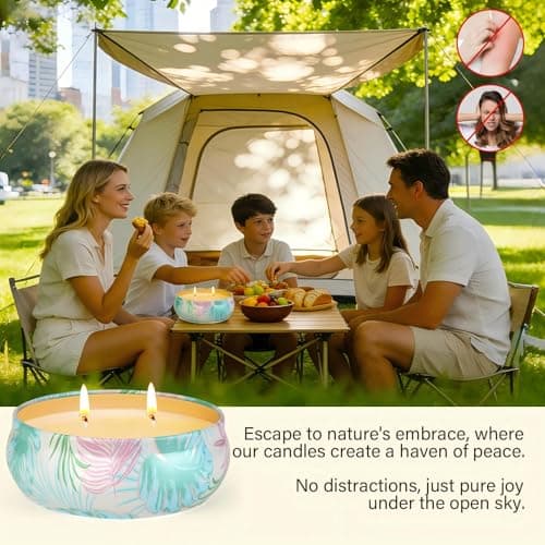 Aunt Fannie's FlyPunch Citronella Party Candle 4-Pack thumbnail 3