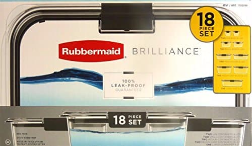Rubbermaid Brilliance 18-Piece Set thumbnail 2