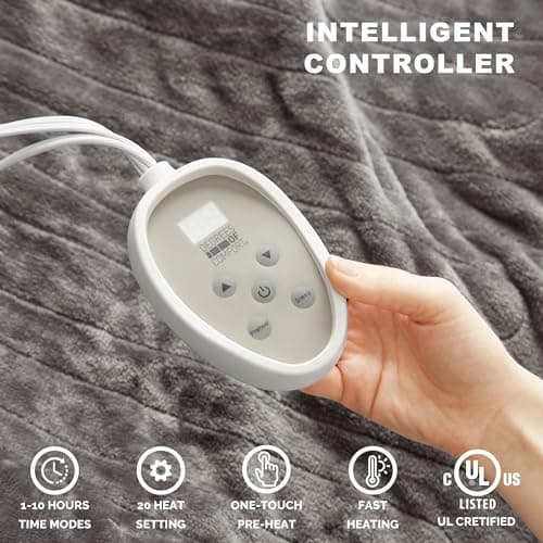 Degrees of Comfort Heated Blanket with Auto-Adjust thumbnail 3