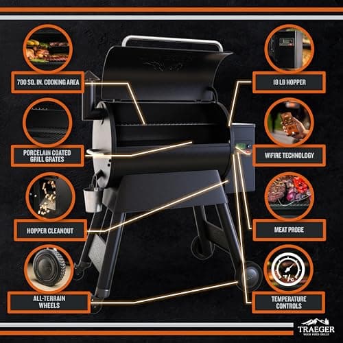 Traeger Pro 780 Wi-Fi Pellet Grill thumbnail 5