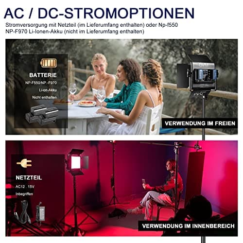 GVM 800D RGB LED Video Light Panel thumbnail 5