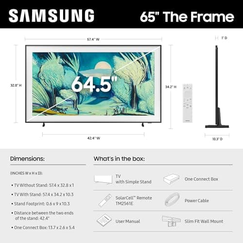 Samsung The Frame QLED 65-inch thumbnail 2