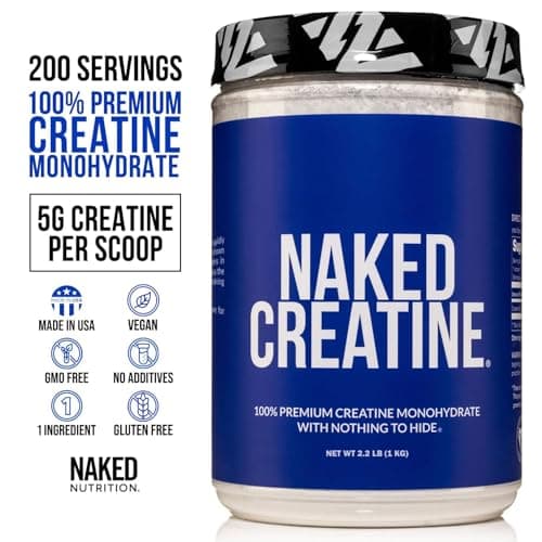 Naked Creatine Pure Micronized Creatine Monohydrate thumbnail 2