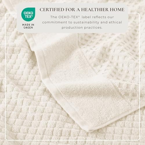Great Bay Home Quick-Dry Cotton Bath Towels (4-Pack) thumbnail 3