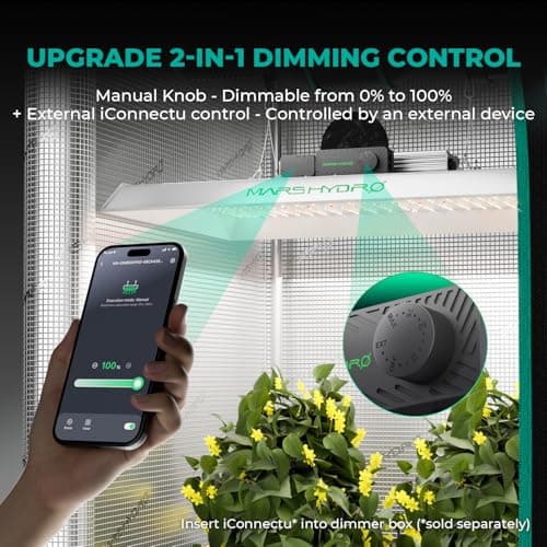 Mars Hydro TSW 2000 LED Grow Light thumbnail 2