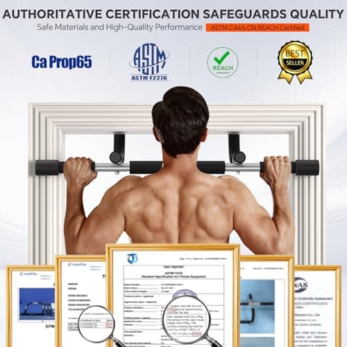 Ally Peaks Pull Up Bar for Doorway thumbnail 5