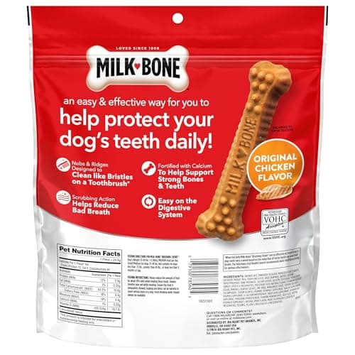 Milk-Bone Original Brushing Chews Daily Dental Dog Treats, Mini (65 ct.) thumbnail 4