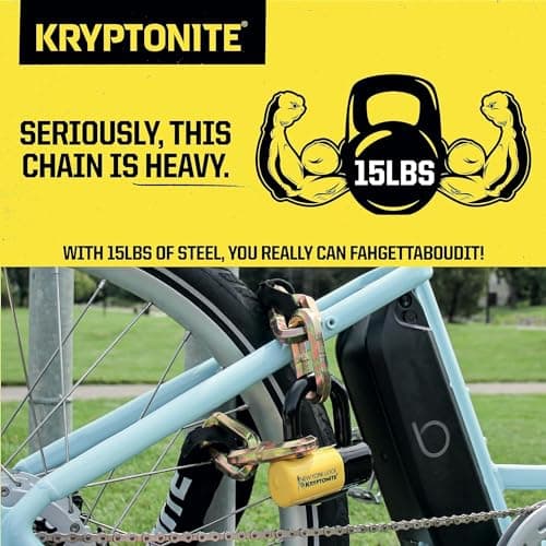 Kryptonite New York Fahgettaboudit 1415 Chain Lock thumbnail 2