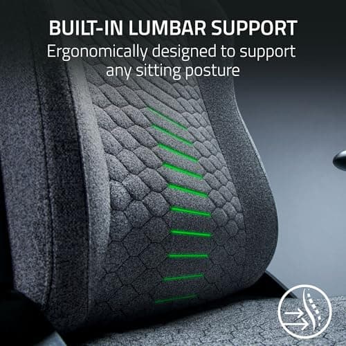 Razer Iskur V2 X Ergonomic Gaming Chair, Light Gray Edition thumbnail 4