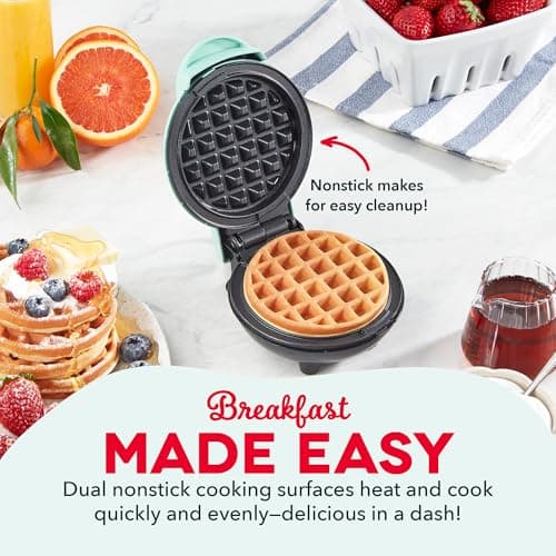 DASH Mini Waffle Maker thumbnail 3