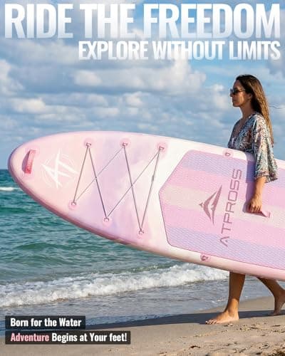 DAMA 11'6"x35"x6" Extra Wide Inflatable Paddle Board thumbnail 4