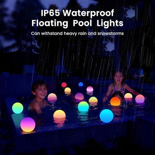 LOFTEK LED Floating Pool Lights (6-Pack) thumbnail 5
