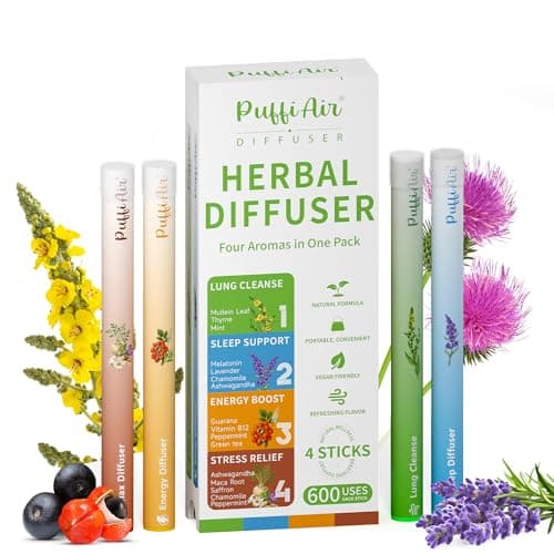 PUFFIAIR 4-Pack Herbal Diffuser Pen - image 1