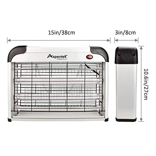 Aspectek 40W Electronic Bug Zapper, Wide Coverage Indoor thumbnail 3
