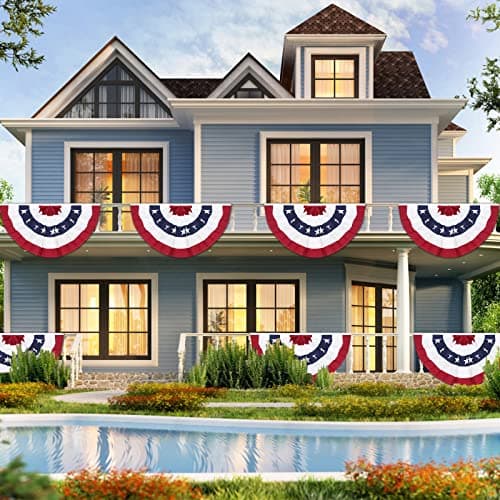 Drape America Patriotic Bunting Set (3-Pack) thumbnail 5
