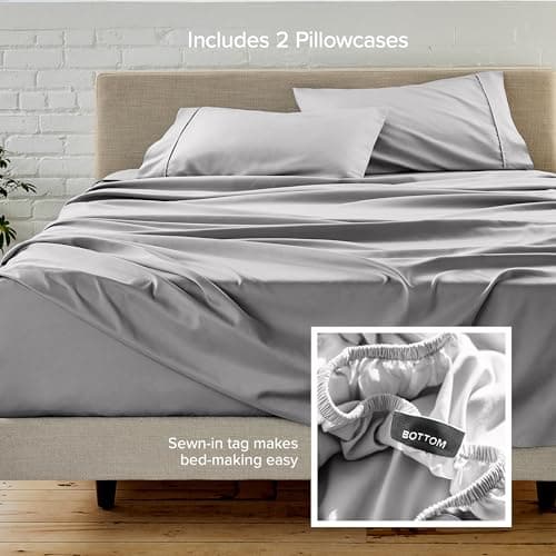 Bare Home Twin XL Sheet Set (Premium 1800) thumbnail 4