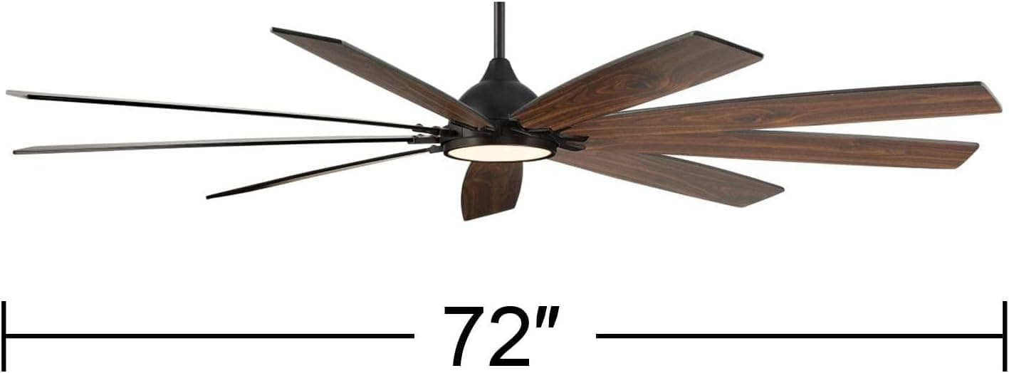Casa Vieja 72-Inch Tahoe Breeze Industrial Outdoor Ceiling Fan thumbnail 4