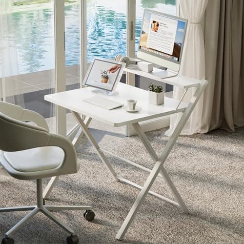 GreenForest Folding Desk No-Assembly, 31.5 Inch thumbnail 2