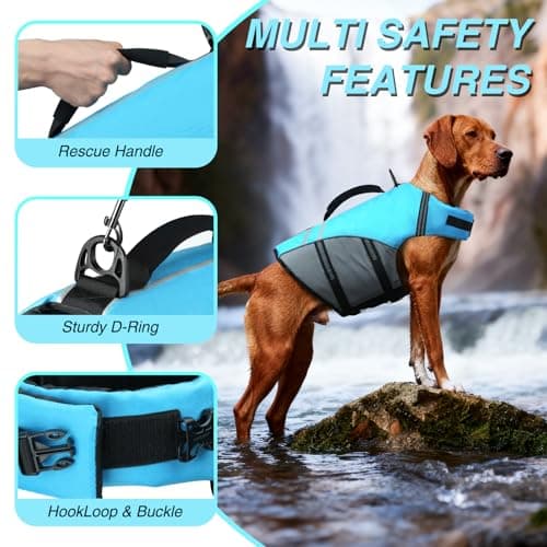 VIVAGLORY Ripstop Dog Life Jacket thumbnail 4