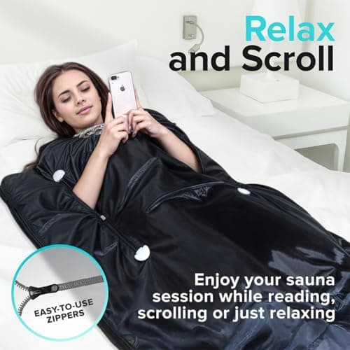 REVIIV Infrared Sauna Blanket with Zipper Arm Holes thumbnail 2