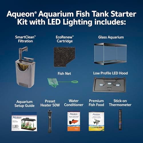 Aqueon Aquarium Starter Kit with SmartClean 10 Gallon thumbnail 3