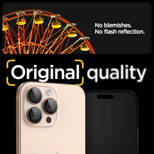 Spigen GlasTR EZ Fit Camera Lens Protector for iPhone 16 Pro thumbnail 5