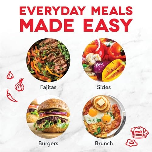 DASH Everyday Nonstick Electric Griddle 20-Inch thumbnail 4