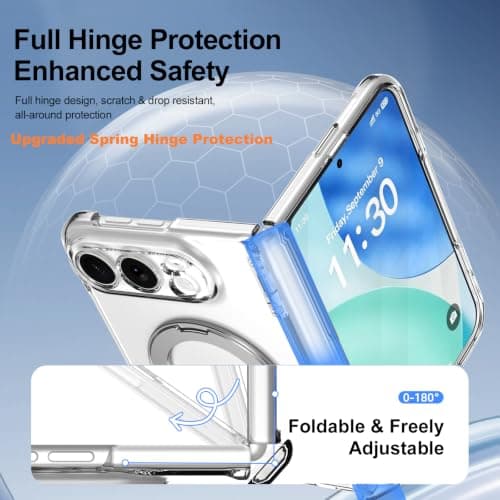 condgood for iPhone Duo Case MagSafe, Built-in Screen Protector, Spring Hinge thumbnail 5