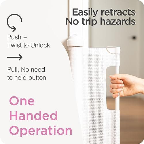 Perma Child Safety Retractable Baby Gate thumbnail 2